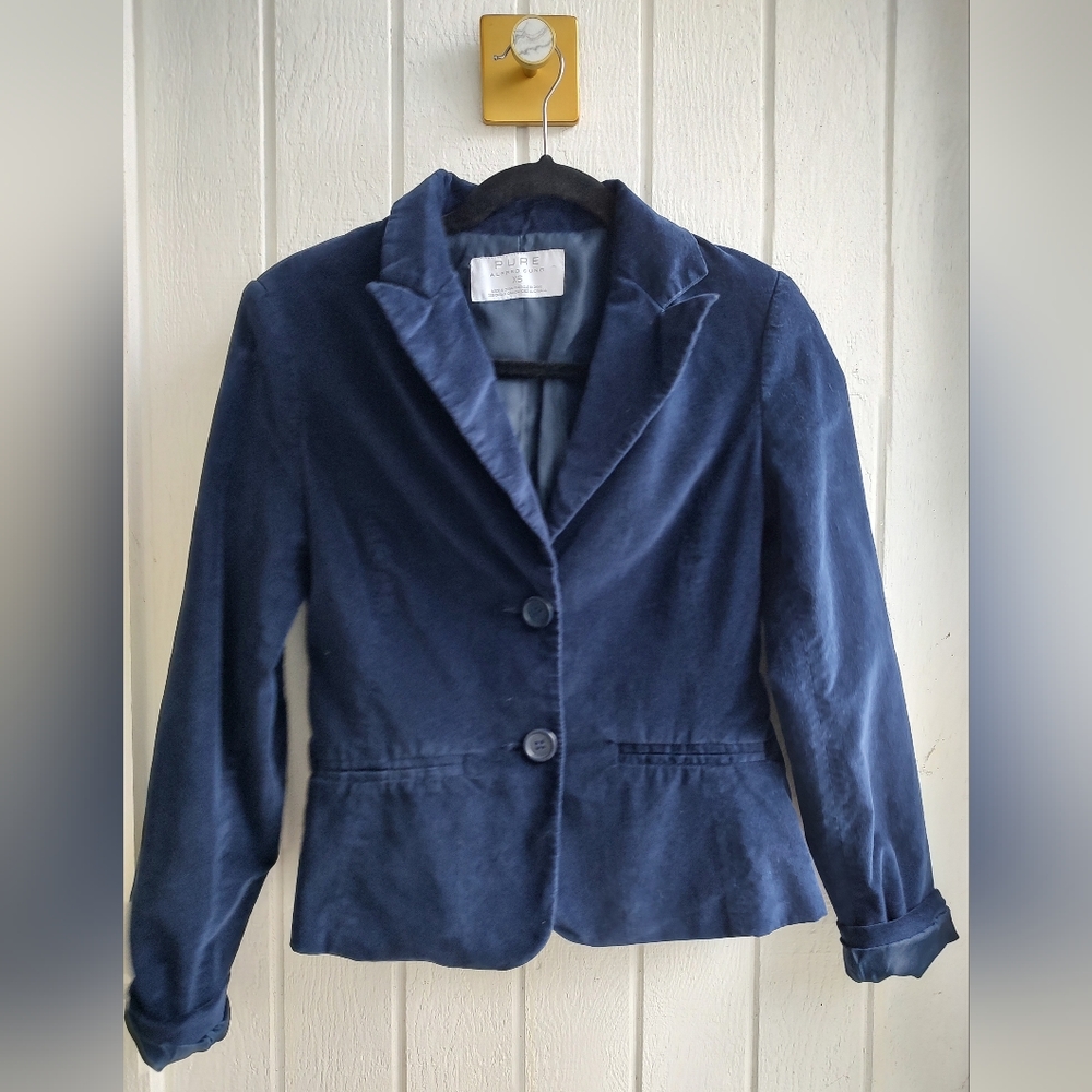 Pure Velvet Blazer
